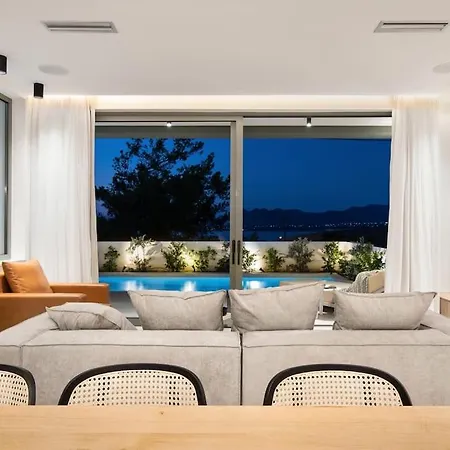 2 Sea View As 1 By Chania Living Stories ヴィラ *